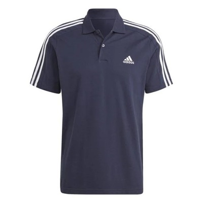 ADIDAS 3-Stripes Męska Koszulka POLO tu S _34096