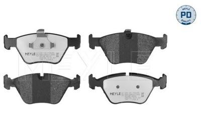 КОЛОДКИ ТОРМОЗНЫЕ BMW ПЕРЕД E39 520-540 -10/96 0252167720/PD