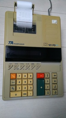 kalkulator z drukarką TRIUMPH-ADLER 121PD plus