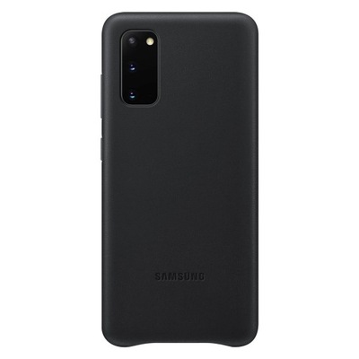 Samsung Skórzane etui na tył S20 - czarne