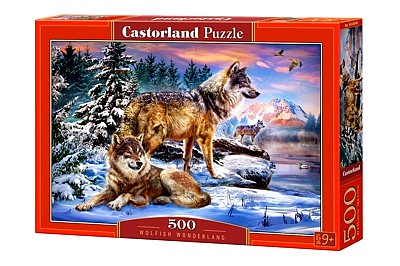 PUZZLE 500 WOLFISH WONDERLAND CASTOR