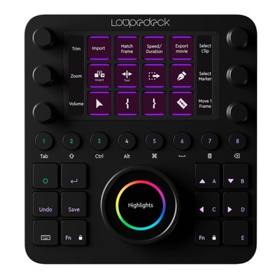 Loupedeck CT Konsola edycyjna do foto i wideo