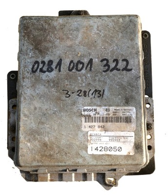 ECU SCANIA 4 124 0281001322 1427842 1428050