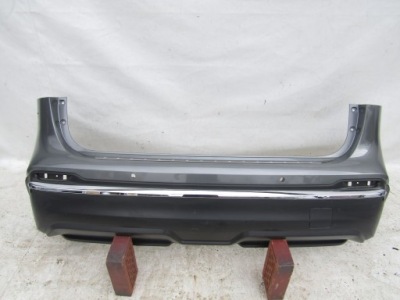 Бампер nissan qashqai ii lift 17-20 задня pdc хром фото №1