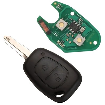 Ключ pilot ключ с электроника renault trafic master id46 7946 фото №1