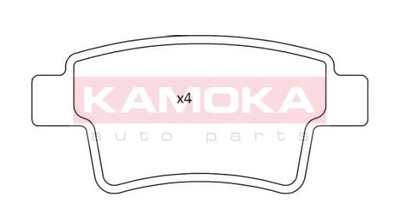 КОЛОДКИ ГАЛЬМІВНІ ЗАД KAMOKA JQ101220