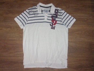 DESIGUAL koszulka polo XXL