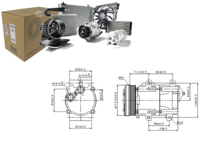 NISSENS COMPRESSOR COMPRESSOR AIR CONDITIONER NIS, 8904 - milautoparts-fr.ukrlive.com