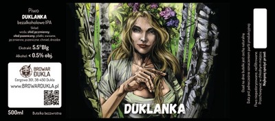 Etykieta Browar Dukla DUKLANKA