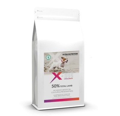 X-DOG GF ADULT SMALL JAGNIĘCINA BATAT I MIĘTA 6KG