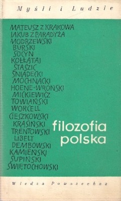 Filozofia polska Myśli i Ludzie Wiedza Powszechna