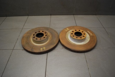 Гальмівні диски гальмівні audi s8 d2 345mm комплект перед фото №1