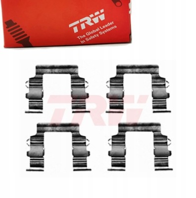 Набор монтажный тормозных колодок тормозных do mitsubishi galant vi фото №1