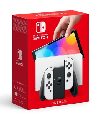 Konsola Nintendo Switch OLED biały