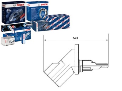 Bosch датчик abs bos, 265 007 879 фото №1