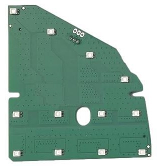 Пластина блок управления led лампа nissan qashqai 2010-2014 фото №1