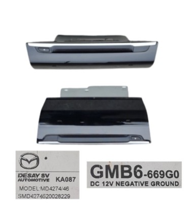 ODTWARZACZ CD КАРДРІДЕР MAZDA 6 GJ 12-18 GMB6669G0