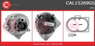 GENERATORIUS 12V 170A OE VALEO 