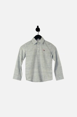 TOMMY HILFIGER MELANŻOWA KOSZULKA POLO (8-9L)