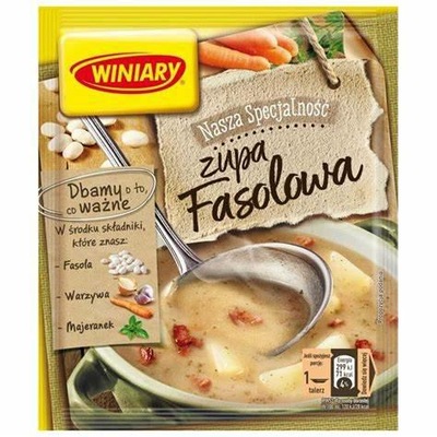 WINIARY Zupa Standard Fasolowa 65g