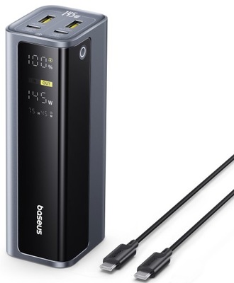 Powerbanka Baseus EnerGeek GP12 20800mAh, 145W černá