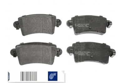 Blue print тормозные колодки тормозные задняя nissan interstar фото №1