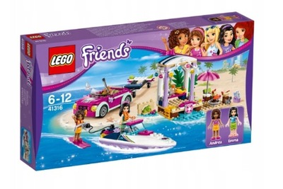 LEGO FRIENDS 41316 TRANSPORTER MOTORÓWEK ANDREI