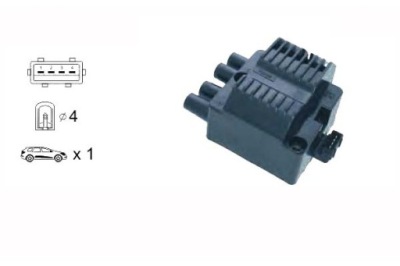 Котушка запалювання janmor 46410164 7778982 10457075 1 фото №1