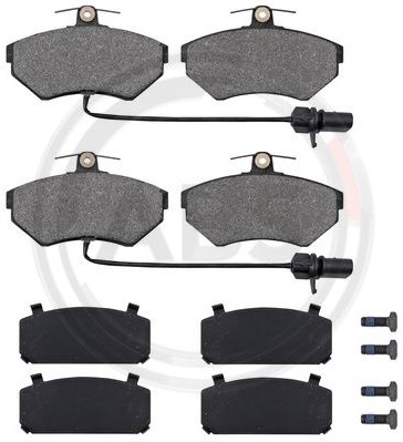 Тормозные колодки тормозные перед vw passat 1996- 2005 фото №1