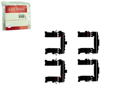 Набір монтажний гальмівних колодок перед ford mondeo iv subaru legacy v legacy фото №1