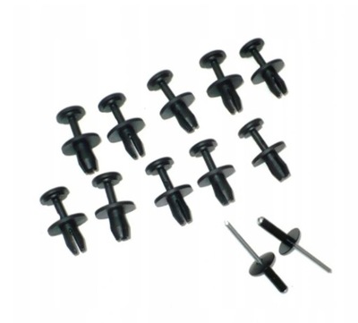 Клипса клипсы подкрылок citroen c2 c3 фото №1