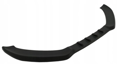 Накладка спліттер audi a5 8t чорний блиск фото №1