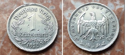 1 Reich Mark 1935, lit. A