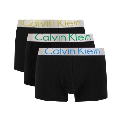 CALVIN KLEIN BOKSERKI MĘSKIE 3-PACK TRUNKS XL