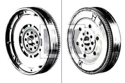 RUEDA DE DOS MASAS CONJUNTO DE EMBRAGUE 415 0237 10 LUK LUK 415 0237 10 RUEDA VOLANTE REGULADOR  