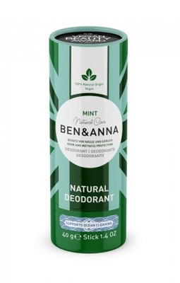 BEN&ANNA naturalny dezodorant w sztyfcie MINT