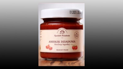 "ANIOŁEK DZIADUNIA" KETCHUP ŁAGODNY 220G