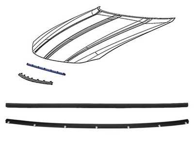 DODGE CHALLENGER 2008-2014 BRIDA DE PARAGOLPES 68040  