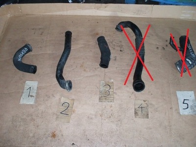 Ssangyong rexton 2.7xdi wąż труба турбины воздухозаборник фото №1