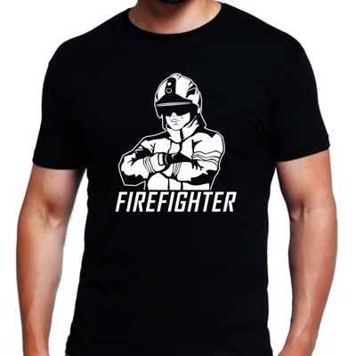 Koszulka T-shirt FIREFIGHTER Straż OSP PSP XXL