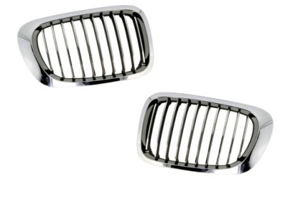 2x решітка радіатора решітка радіатора решітка радіатора kpl bmw 3 e46 99-03 coupe фото №1