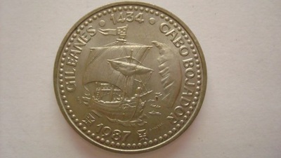 Portugalia moneta 100 escudos 1987