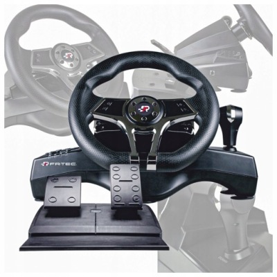 KIEROWNICA PC HURRICANE PC/PS4/PS3/SWITCH PROSTA W OBSŁUDZE PEDAŁY + BIEGI