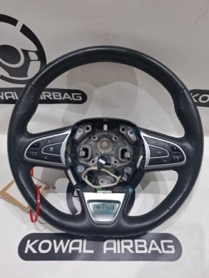 Руль renault talisman 6235699 кожаный nr56 фото №1