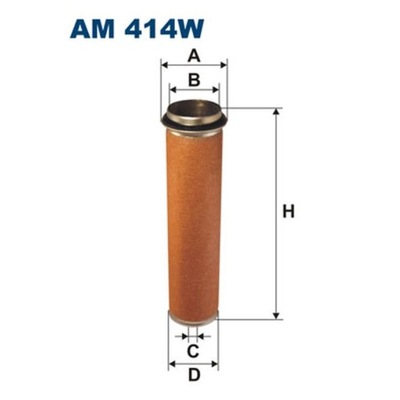 FILTRAS ORO ANTRINIO FILTRON AM 414W 