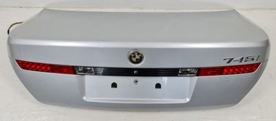 Кришка багажника задня задня titansilber металік bmw 7 e65 kpl фото №1