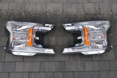 Ford f150 f 150 f-150 lift комплект лампа левая правая фара передний перед фото №1