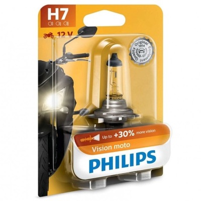 LEMPUTĖ PHILIPS VISION MOTO H7 12V 55W 