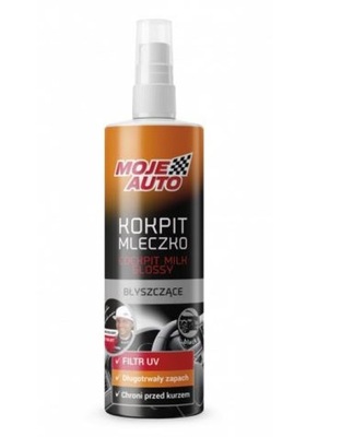 Kokpit błyszczący mleczko BLACK 300ml