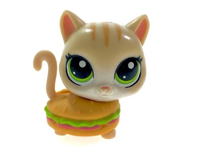 Littlest Pet Shop Kot Kotek Ubranko Figurka LP